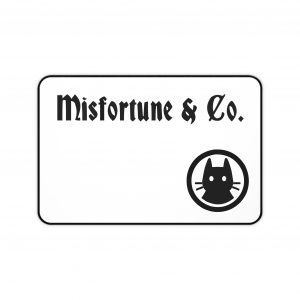 Glitch in the Office: Misfortune & Co. Desk Mat